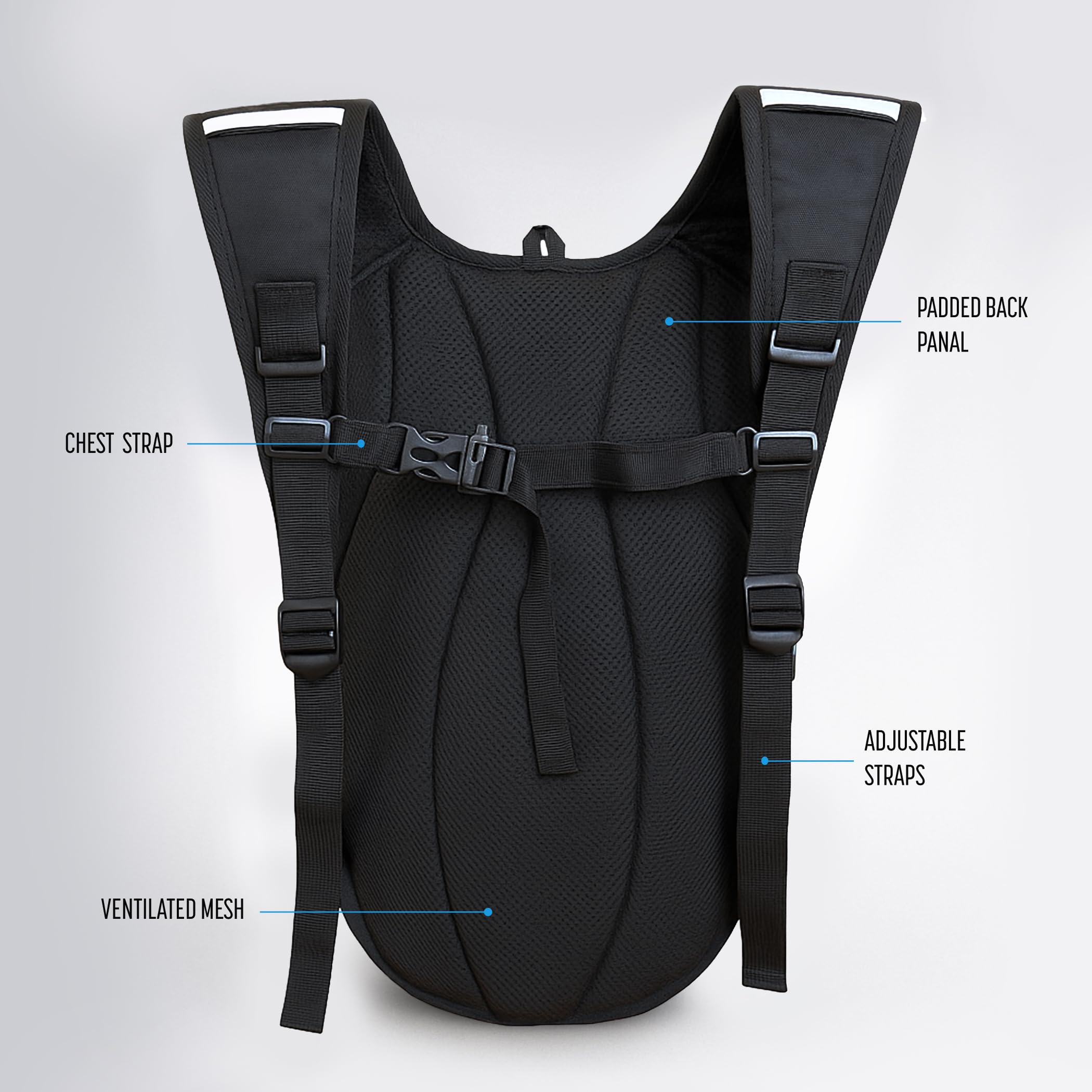 Amazon.com : Hiking Backpack with XL Water Bladder (4L, 135oz